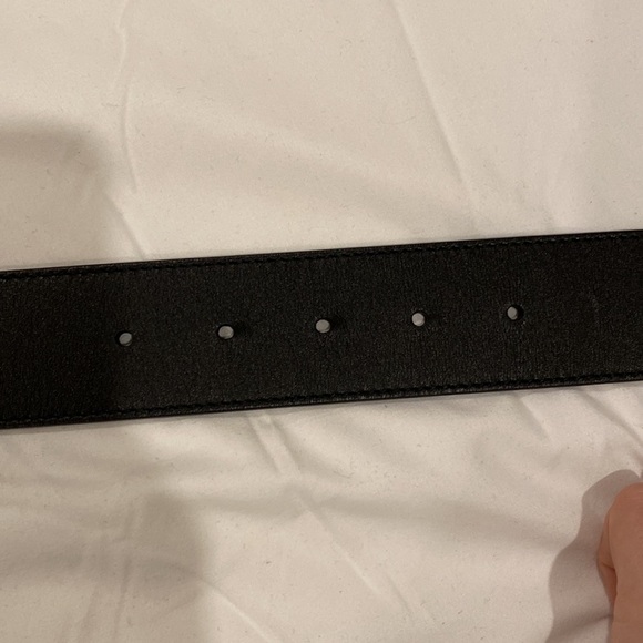 Gucci 2015 Re-Edition Black Wide Leather Belt - Picture 7 of 9